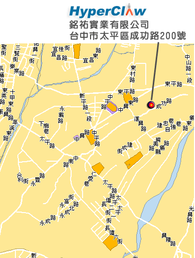 HyperClaw Mytools Enterprise location map HyperClaw Mytools Enterprise location map